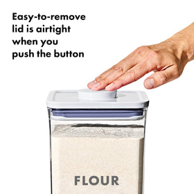 OXO Good Grips Brown Sugar Saver keeps brown sugar soft and clump-free.