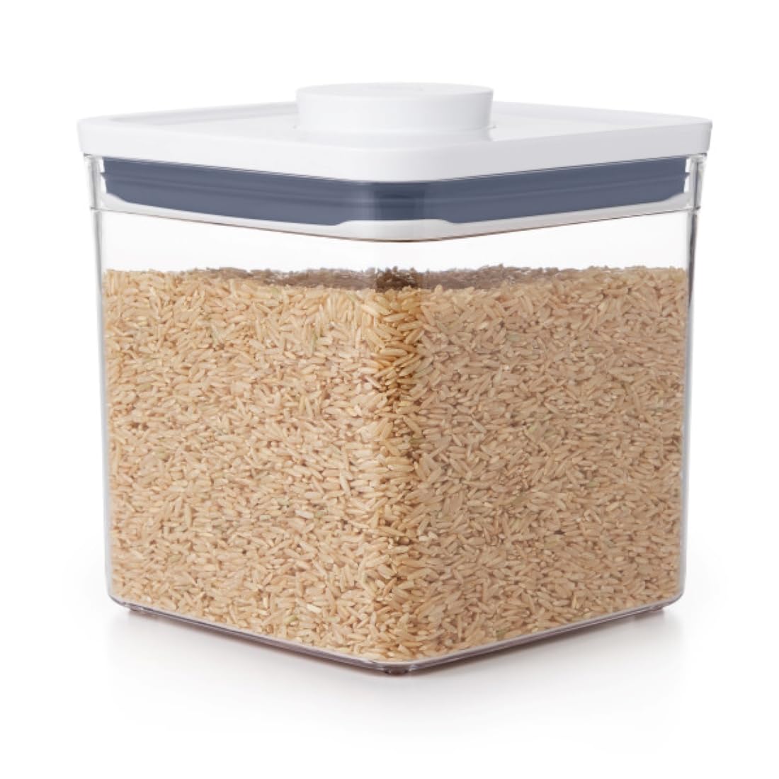 OXO Good Grips POP container with airtight seal for fresh dry ingredients.