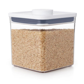 OXO Good Grips POP container with airtight seal for fresh dry ingredients.