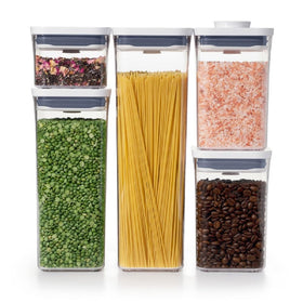 OXO Good Grips POP airtight-seal container for pantry freshness and convenient access.