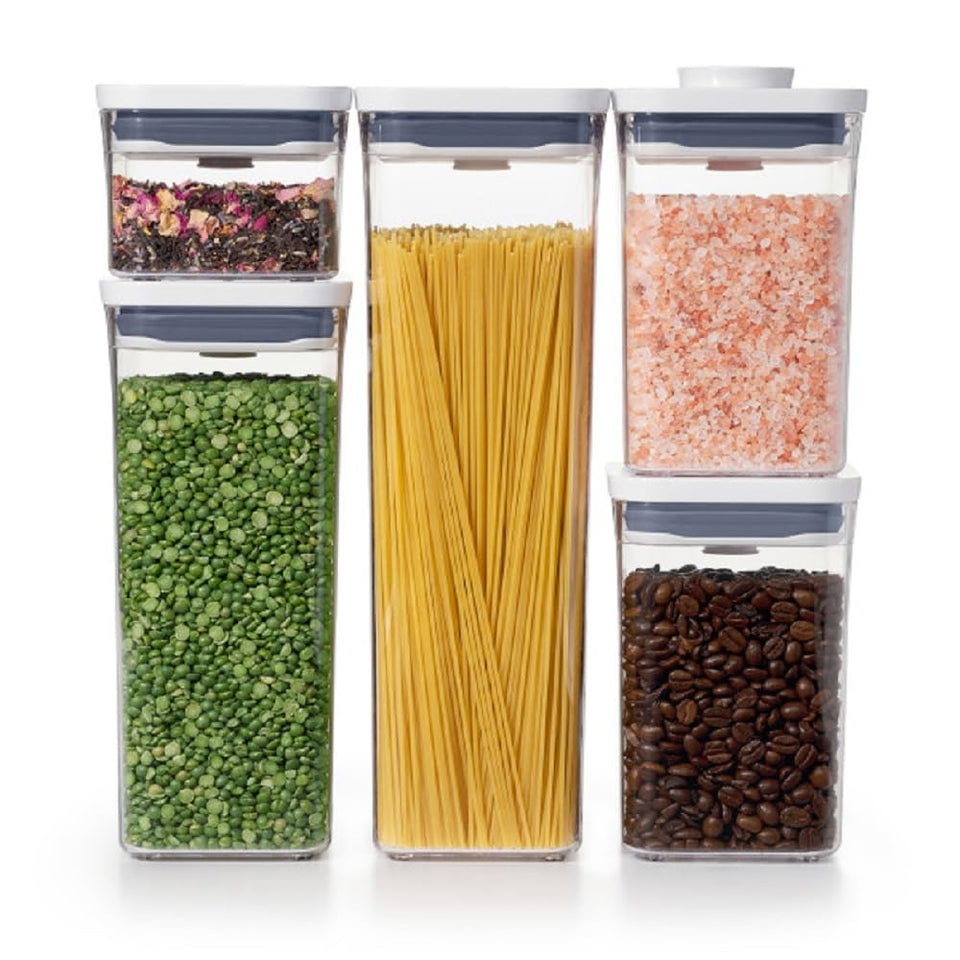 OXO Good Grips POP airtight-seal container for pantry freshness and convenient access.