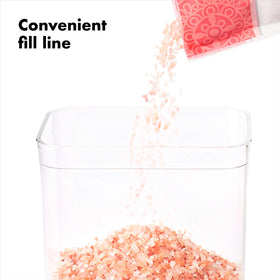 OXO POP containers stack neatly, helping maximize kitchen storage and accessibility
