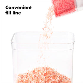 OXO Good Grips POP container with fill line for accurate portioning.