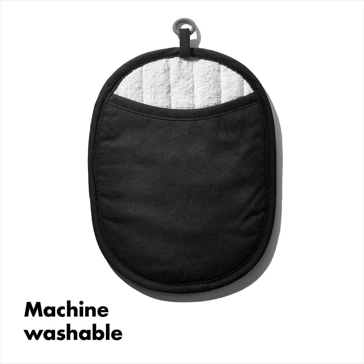 OXO Good Grips pot holder doubles as a heat-safe trivet on countertops