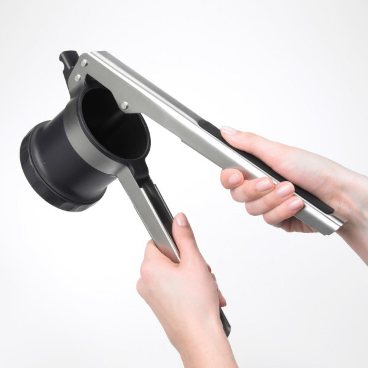 OXO Good Grips 3-in-1 potato ricer coarse setting for chunky sauces