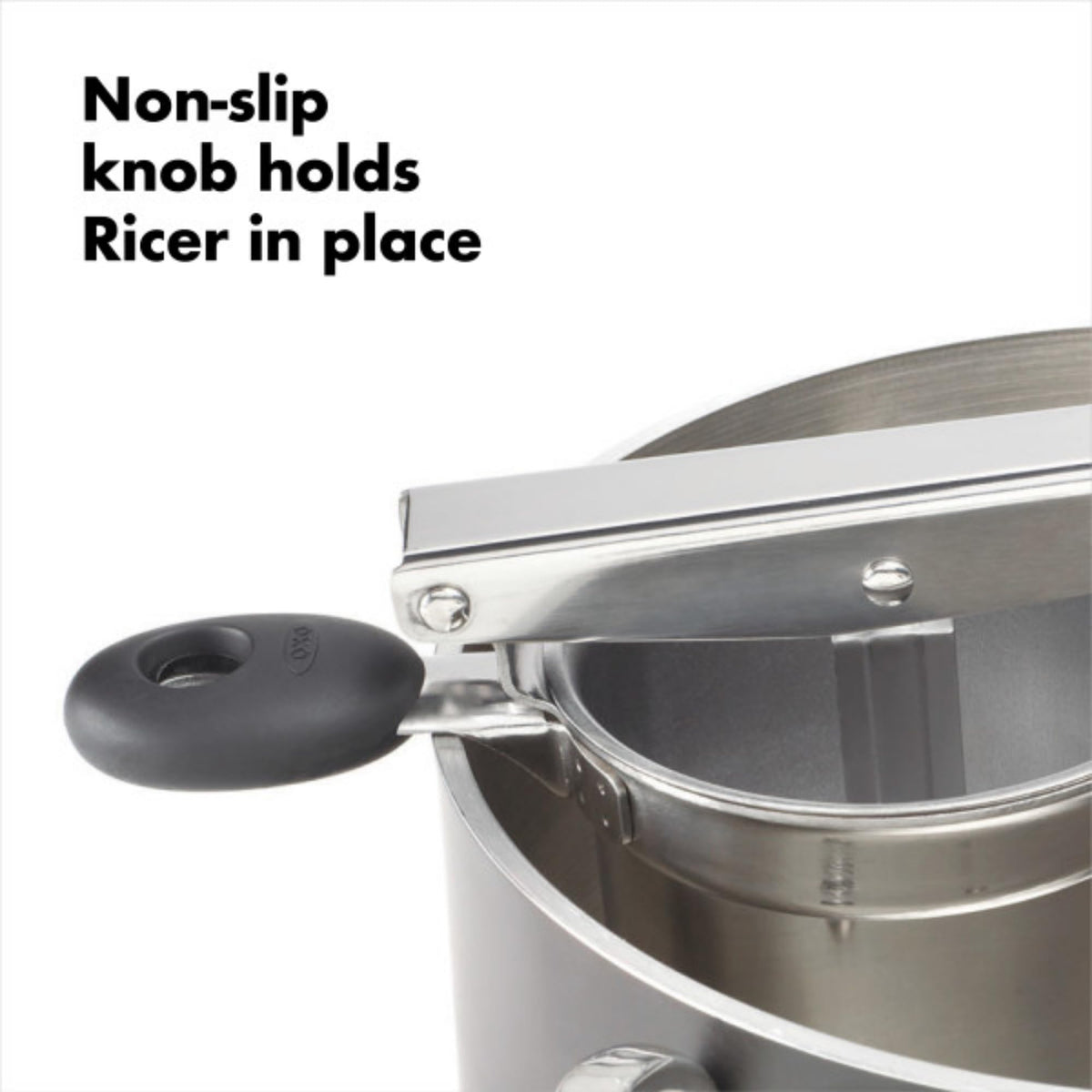 OXO Good Grips makes mashed potatoes or baby food with ease