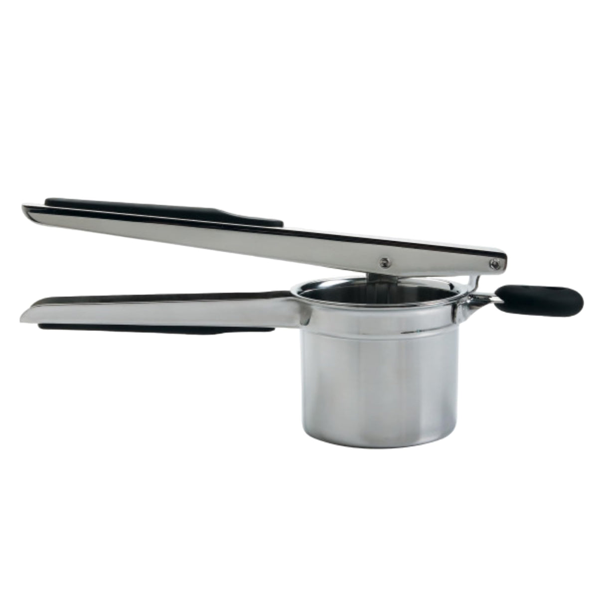 OXO Good Grips potato ricer over a bowl for smooth, fluffy mash
