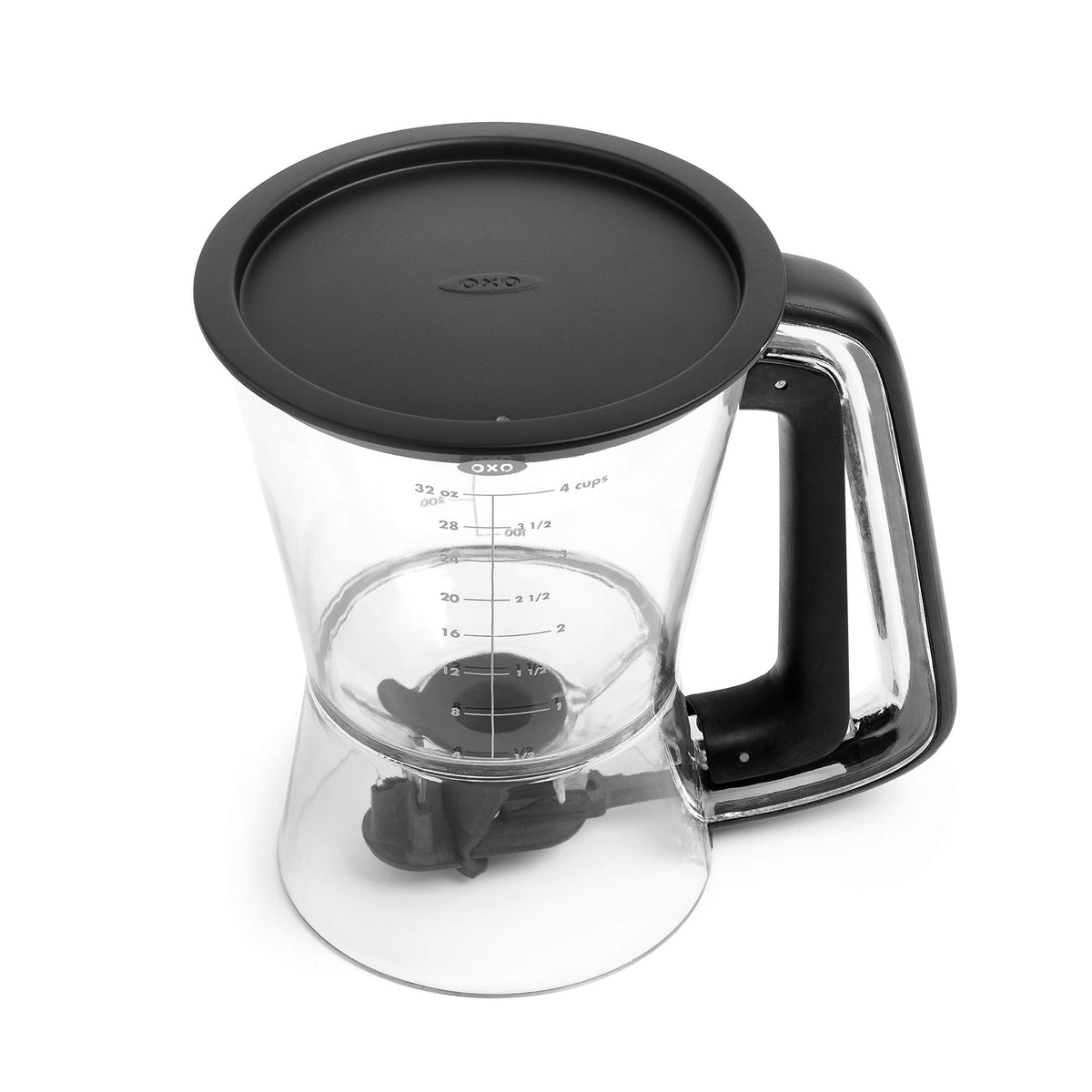 OXO Good Grips batter dispenser easy to squeeze handle for smooth release