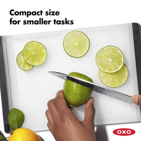 OXO Good Grips Prep Board soft tapered edges for comfortable lifting