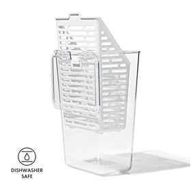 OXO Good Grips Produce Saver BPA-free, dishwasher-safe design for simple storage.