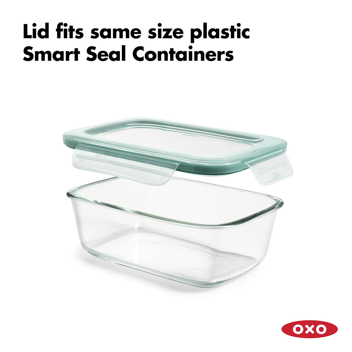 OXO Good Grips removable silicone seal cleans easily for quick maintenance.