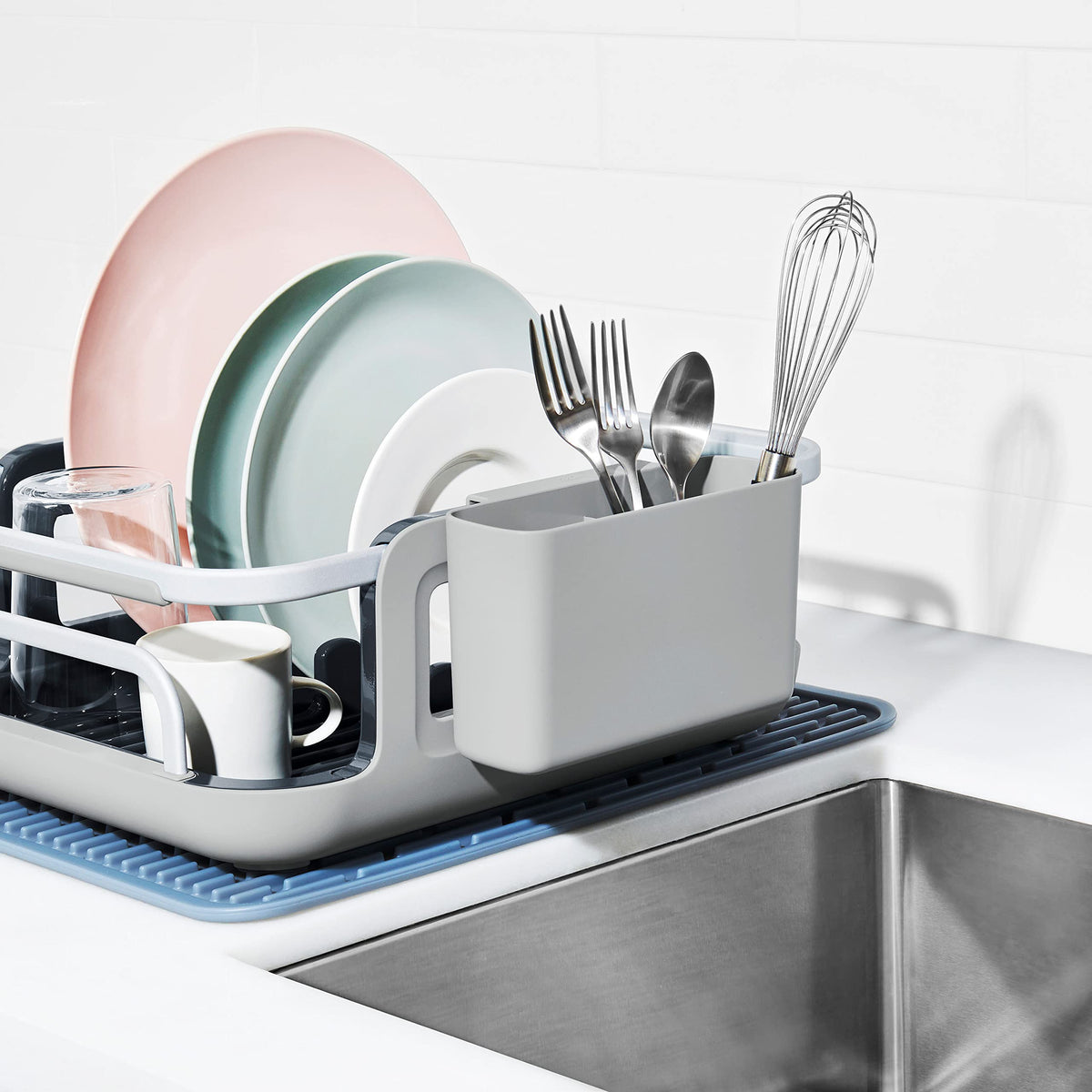 OXO Good Grips removable utensil cup for easy unloading and organization