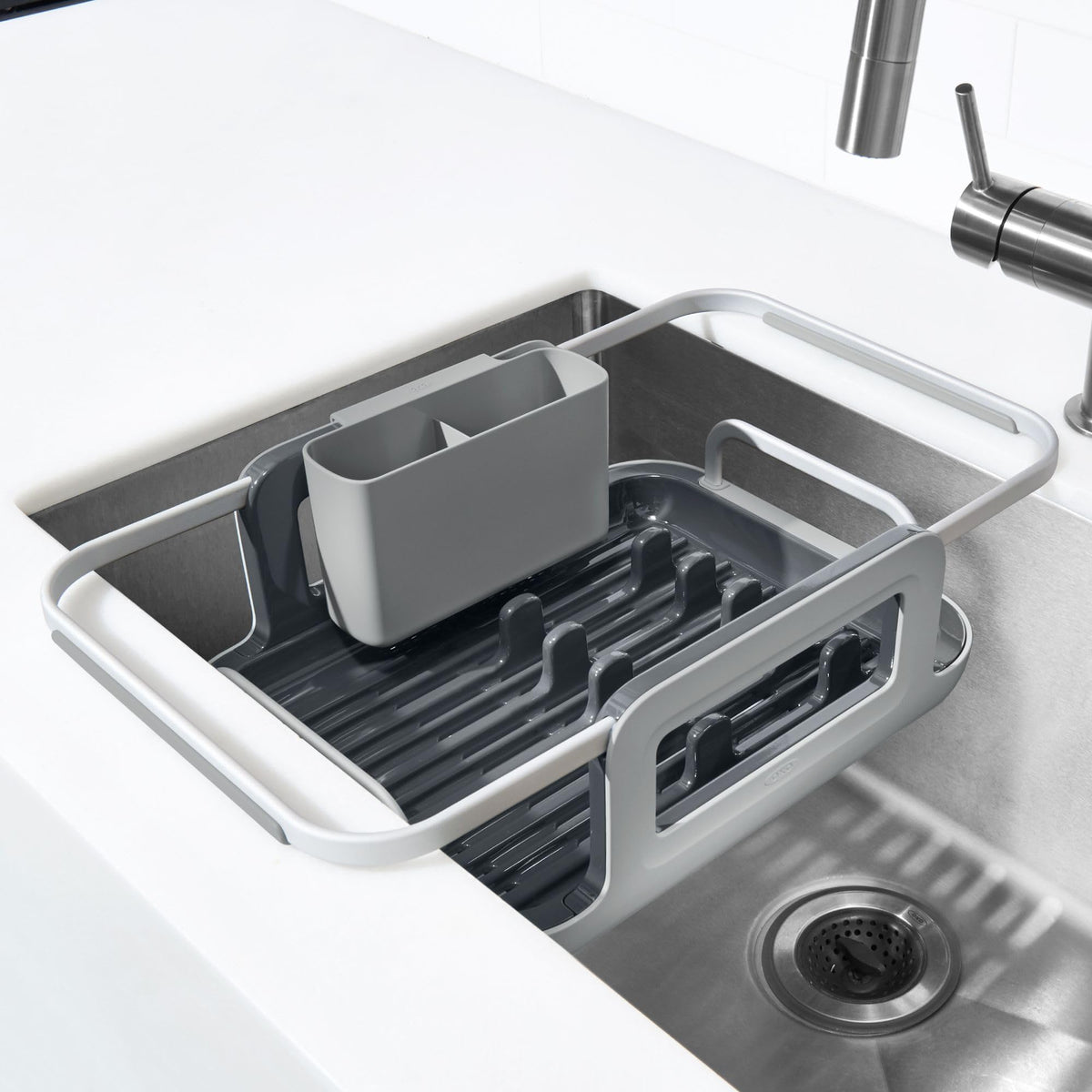 OXO Good Grips rustproof aluminum construction for durability