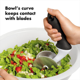 OXO Good Grips Salad Chopper offers a generous 5.5-quart capacity for larger batches.