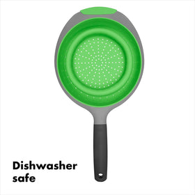 OXO Good Grips heat-resistant silicone and nylon construction handles hot water