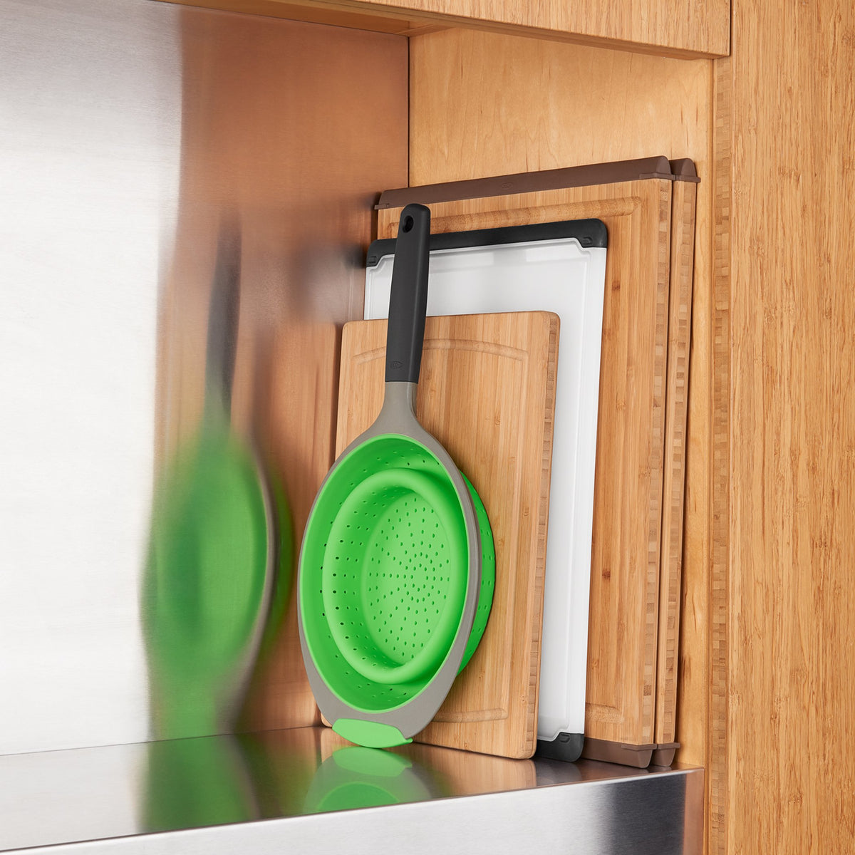 OXO Good Grips bright green color adds style to kitchen tasks