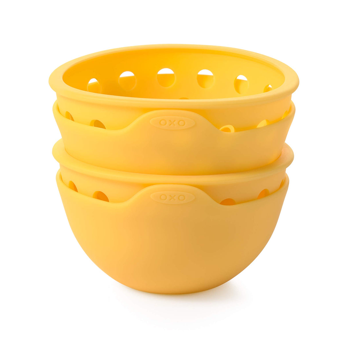 OXO Good Grips poacher with hole pattern for even cooking