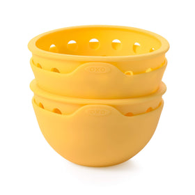 OXO Good Grips poacher with hole pattern for even cooking