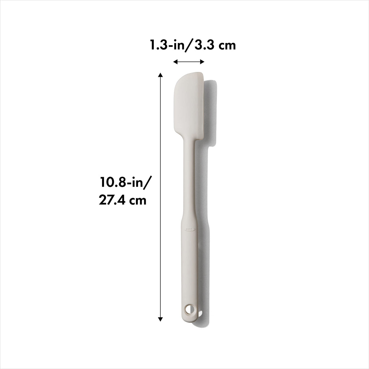 OXO Good Grips silicone jar spatula dishwasher-safe for easy cleaning