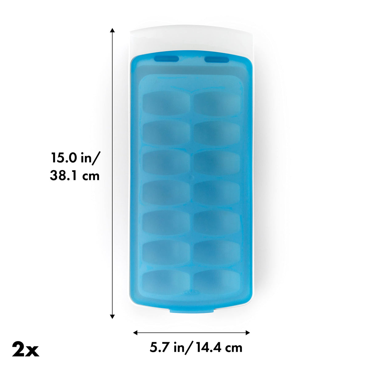 OXO Good Grips silicone lid removes easily for quick cleaning
