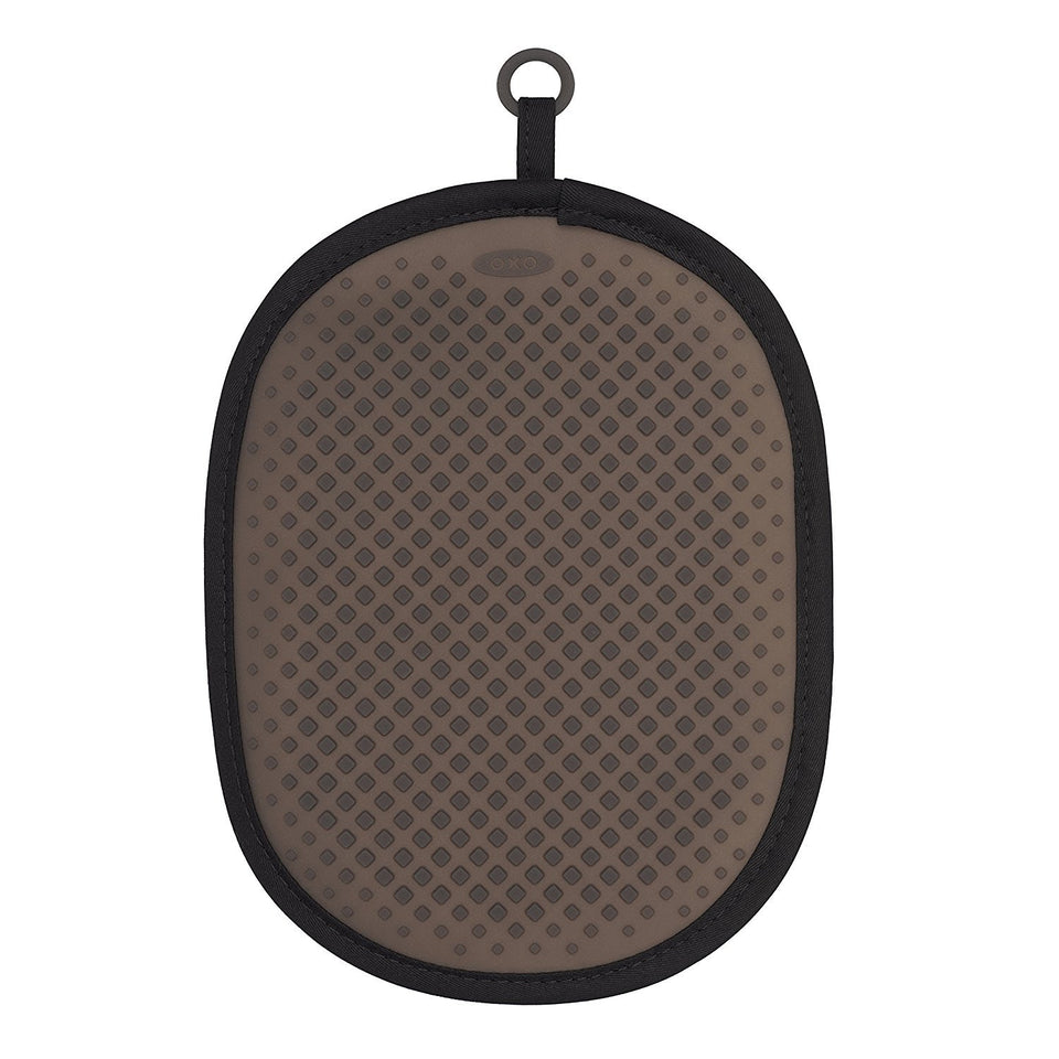 OXO Good Grips silicone pot holder provides secure grip and heat protection for busy kitchens