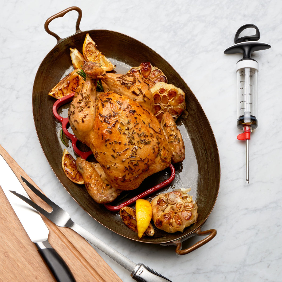 OXO roasting racks show open design for air circulation and quick browning