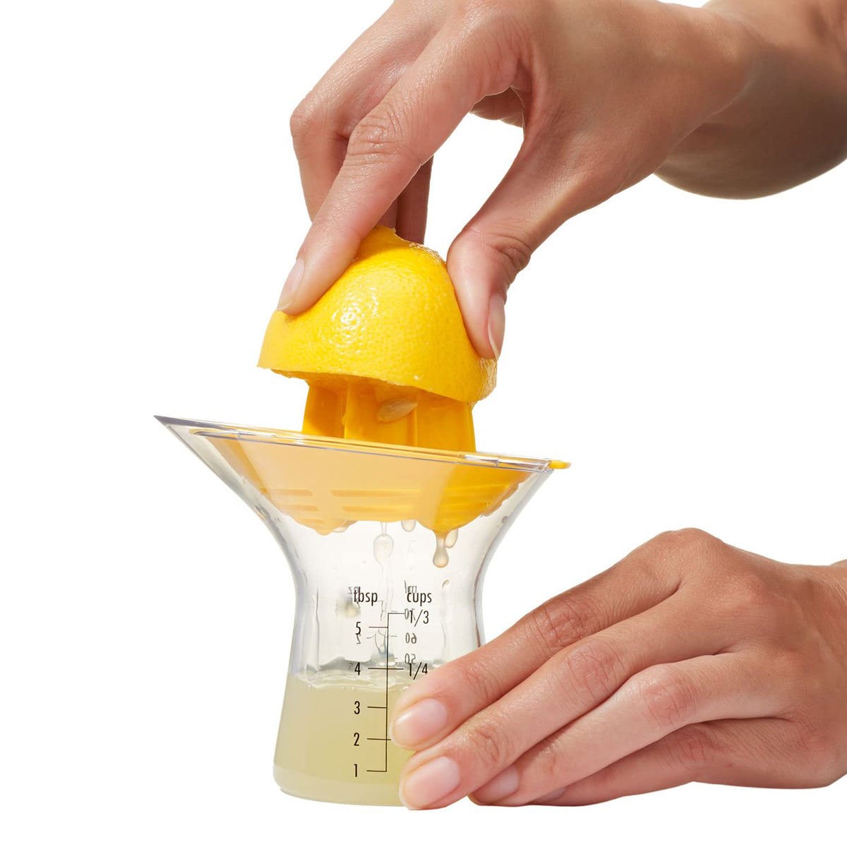 OXO Good Grips Small Citrus Juicer is a compact tool for cooking, baking, and bar prep.