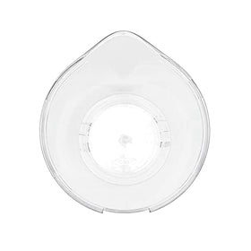 OXO Good Grips Small Citrus Juicer reamer dish securely attached to cup for stability.