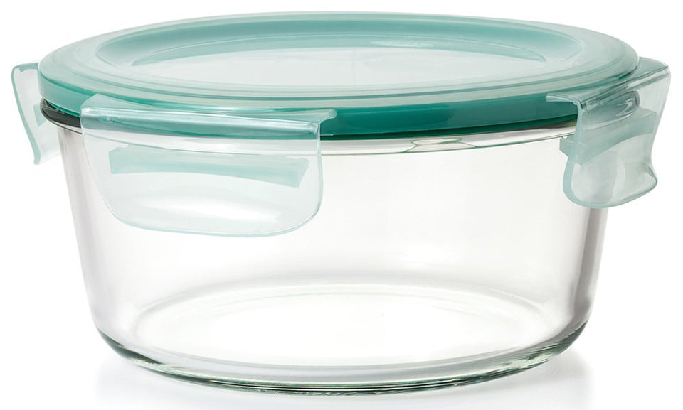 OXO Good Grips Smart Seal 7-Cup Container keeps foods fresh for organized meal prep.