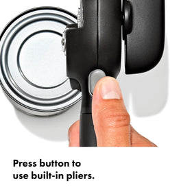 OXO Good Grips soft-grip handles provide comfortable, non-slip operation.