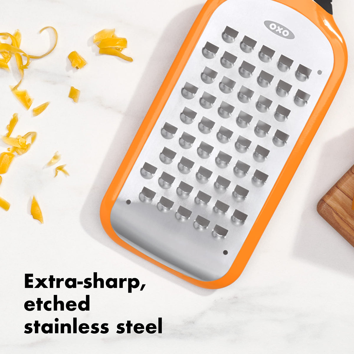 OXO Good Grips soft non-slip handle delivers comfortable grip
