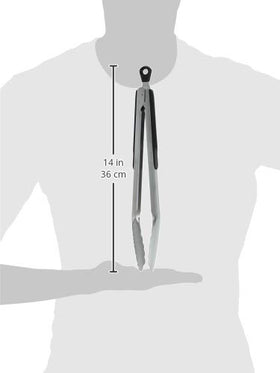 OXO Good Grips soft non-slip handles and thumb rests for comfort.