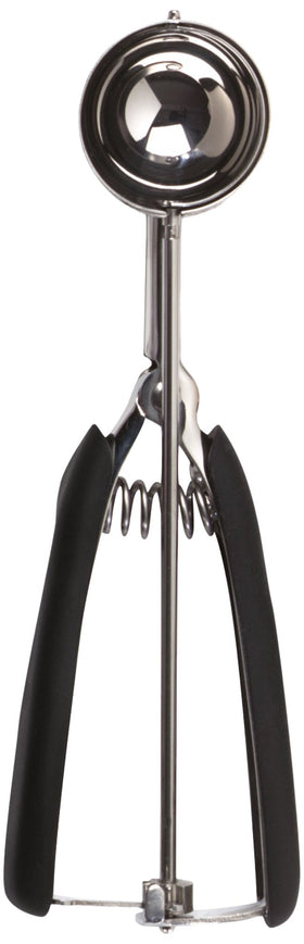 OXO Good Grips handles stay comfortable with non-slip grips during large batch portions