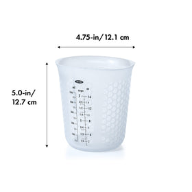 OXO Good Grips honeycomb pattern keeps hands cool during handling