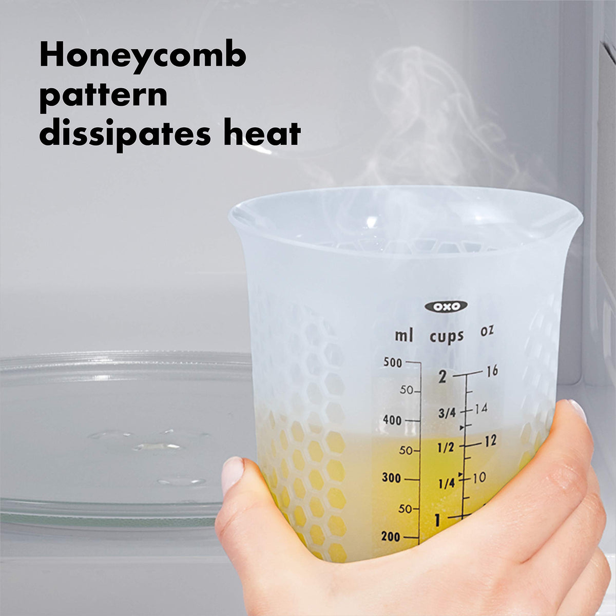 OXO Good Grips immersion-blender-ready cup fits blending tasks
