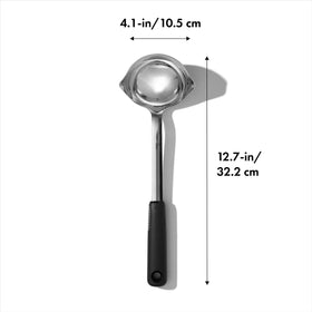 OXO Good Grips ladle with dual pour spouts for right- and left-handed serving