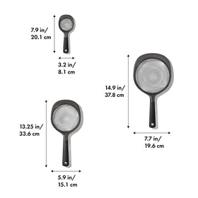 OXO Good Grips 6-inch strainer for rinsing berries and herbs.