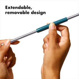OXO Good Grips straw-assembly shows two-piece design for easy cleaning.