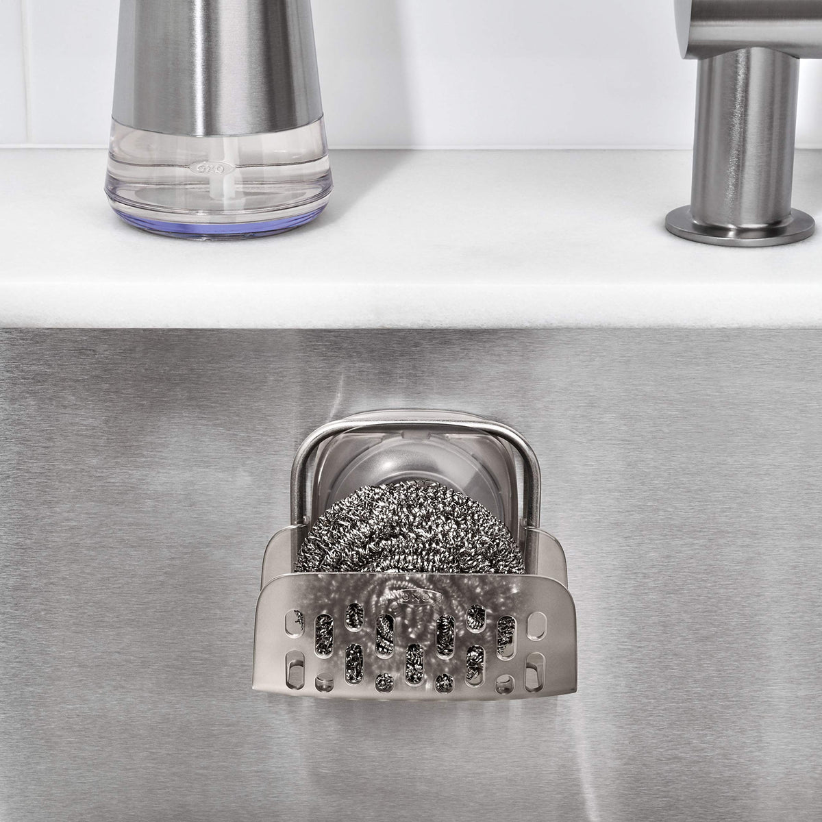Removable design of StrongHold creates space for pots and pans