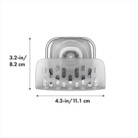 OXO Good Grips StrongHold lever activation for quick secure attachment