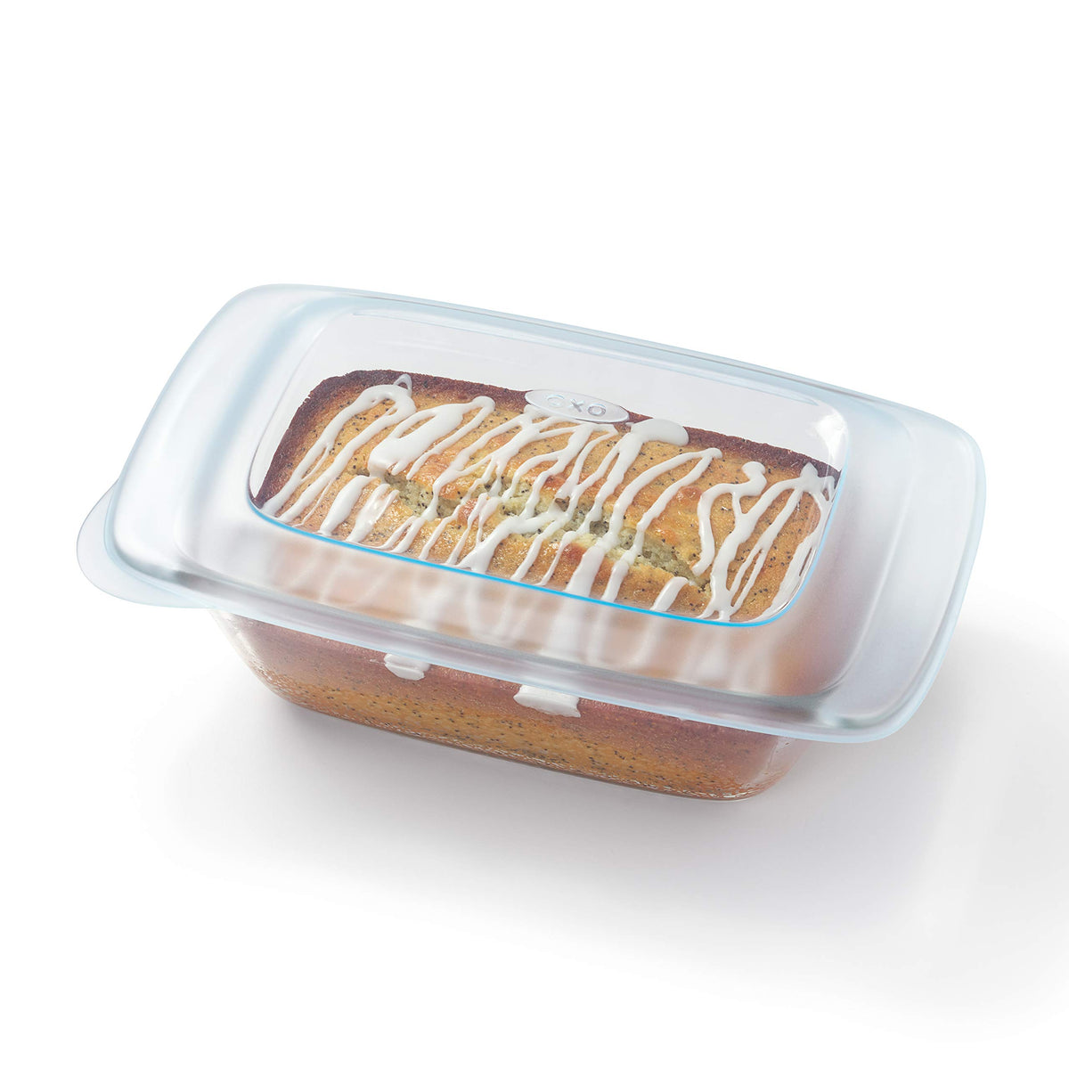 OXO thermal-shock-resistant glass protects contents during temperature changes.