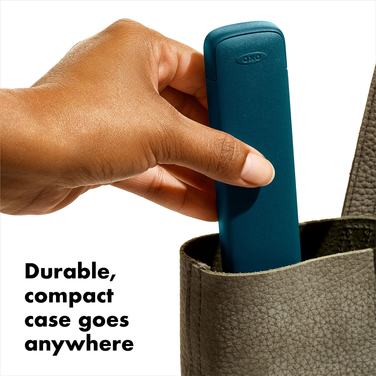 OXO Good Grips travel-case-stowed keeps your utensils ready on the go.