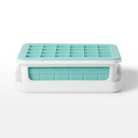 OXO Good Grips tray ready for filling in a flat freezer surface