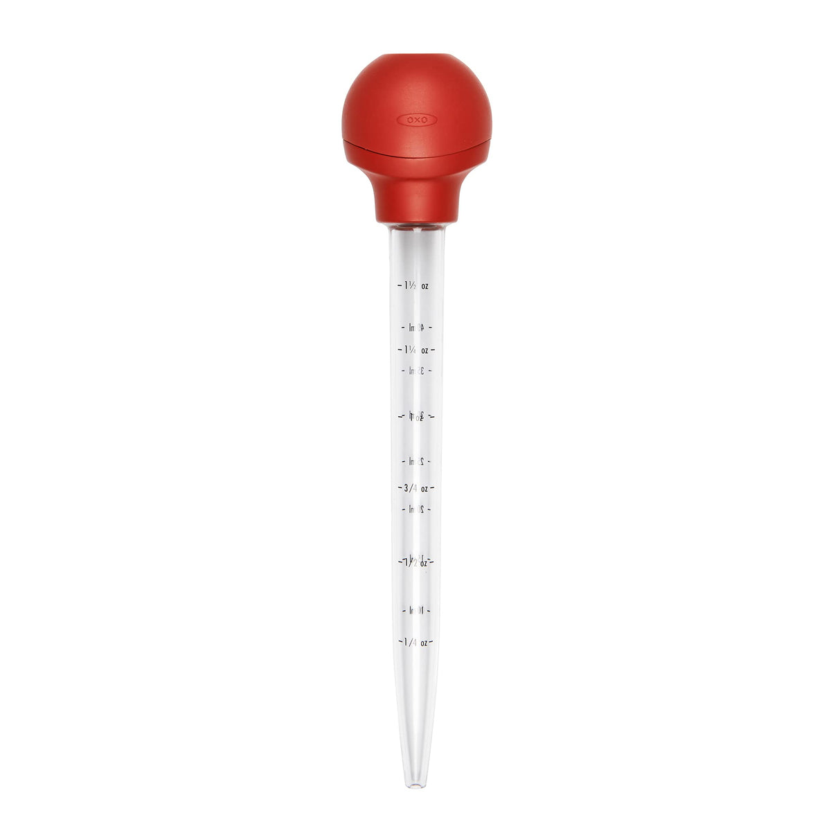 OXO Good Grips Turkey Baster red bulb with dual grips for precise roasting control