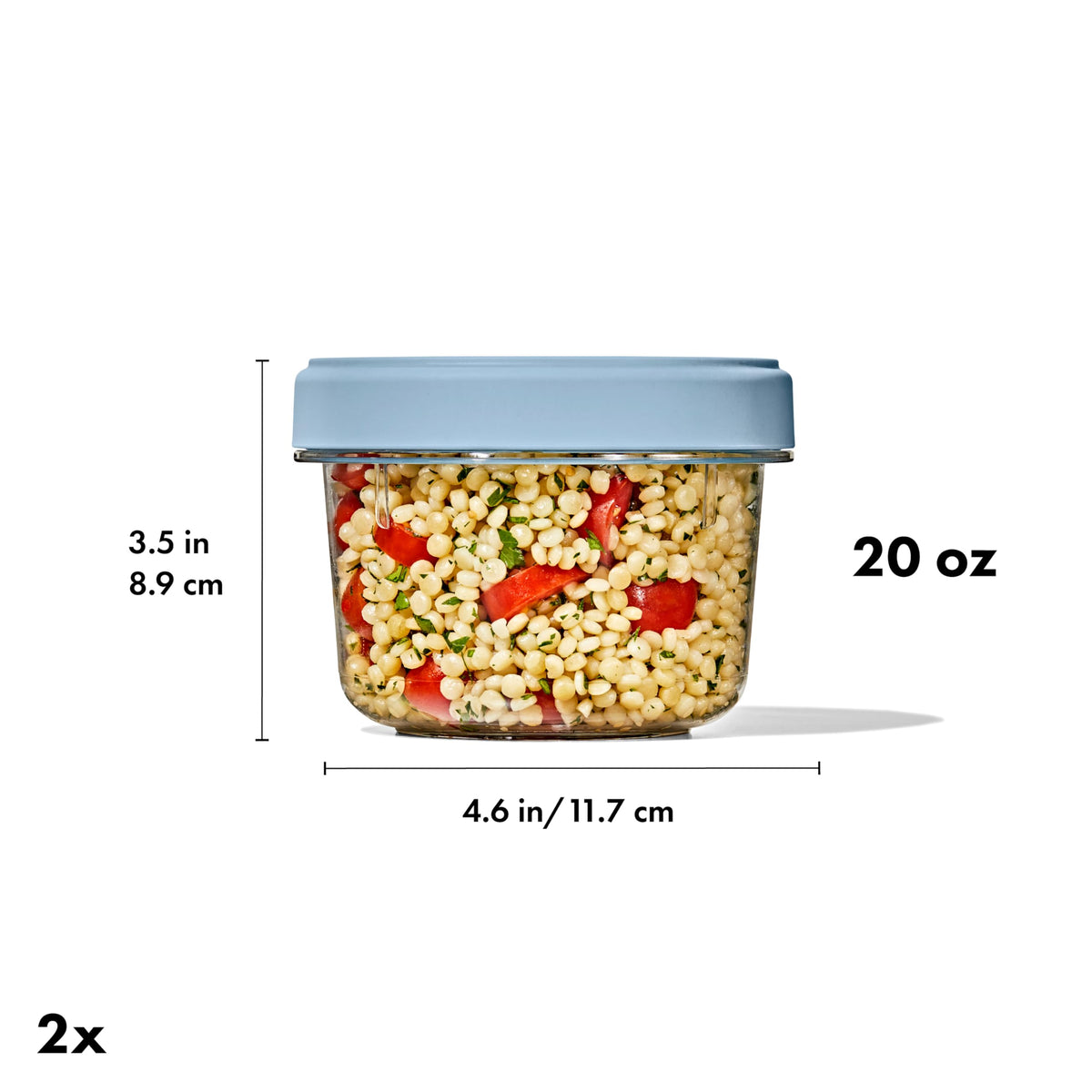 OXO Good Grips 20 oz container pair ideal for pantry organization