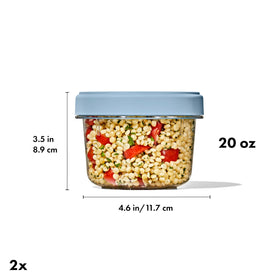 OXO Good Grips 20 oz container pair ideal for pantry organization