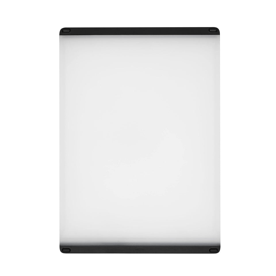 OXO Good Grips Utility Cutting Board main view, ample prep space for meals.