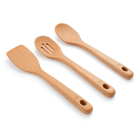 Hand wash only guidance for OXO Good Grips wooden utensils.