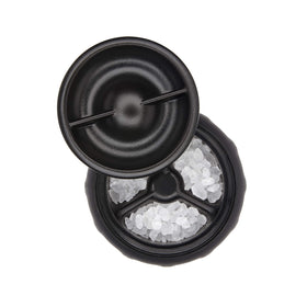 OXO grinders soft non-slip grips for comfortable handling.