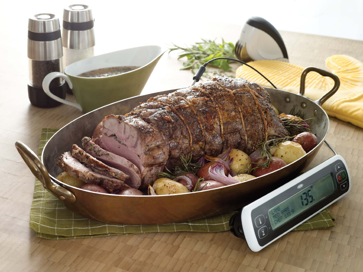 OXO grinders top-mounted mechanism keeps counters clean.